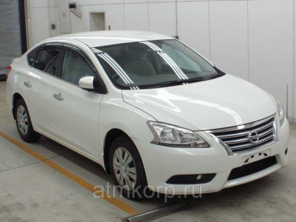 Седан NISSAN SYLPHY цвет блестящий белый